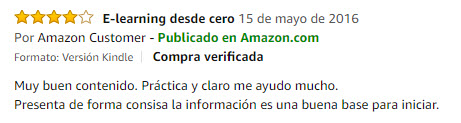 Testimonio de comprador libro e-Learning