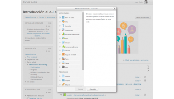 Practica del Curso Como crear Cursos con Moodle